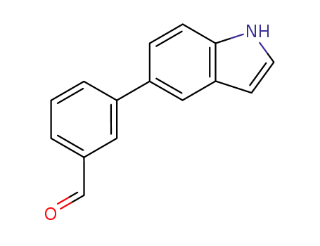 3- (1H- 인돌 -5- 일) 벤즈알데히드