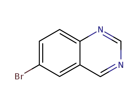 Molecular Structure of 89892-21-7 (6-Bromoquinazoline)