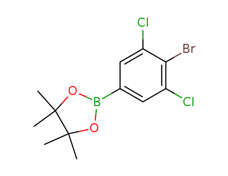 2-(4-Bromo-3,5-dichlorophenyl)-4,4,5,5-tetramethyl-1,3,2-dioxaborolane