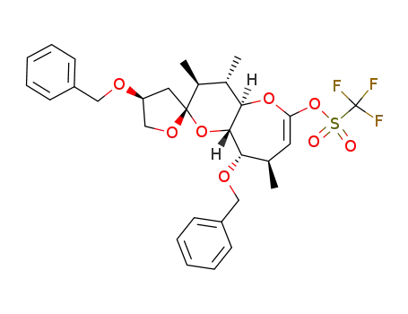 C<sub>30</sub>H<sub>35</sub>F<sub>3</sub>O<sub>8</sub>S