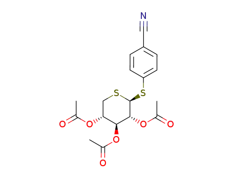 4-cyanophenyl 2,3,4-tri-O-acetyl-1,5-dithio-β-D-xylopyranoside