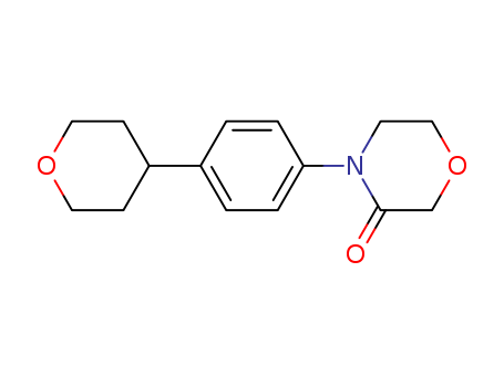 3-Morpholinone, 4-[4-(tetrahydro-2H-pyran-4-yl)phenyl]-
