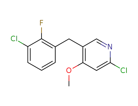 Pyridine, 2-chloro-5-[(3-chloro-2-fluorophenyl)methyl]-4-methoxy-