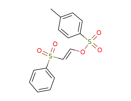 Molecular Structure of 117526-96-2 (trans-2-tosylvinylphenyl sulfone)