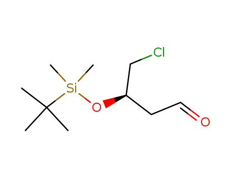 Butanal, 4-chloro-3-[[(1,1-dimethylethyl)dimethylsilyl]oxy]-, (3R)-