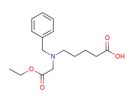 5-(benzyl-ethoxycarbonylmethyl-amino)-pentanoic acid