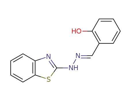 (6E)-6-{[2-(1,3-benzothiazol-2-yl)hydrazino]methylidene}cyclohexa-2,4-dien-1-one