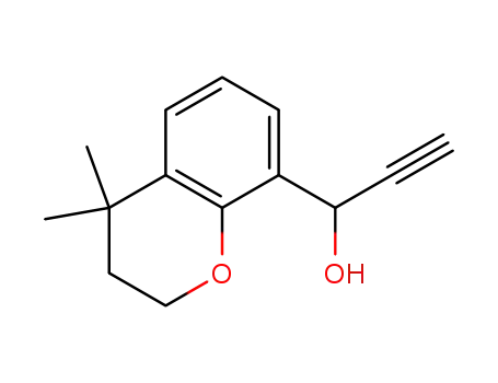 α-ethynyl-4,4-dimethylchroman-8-methanol