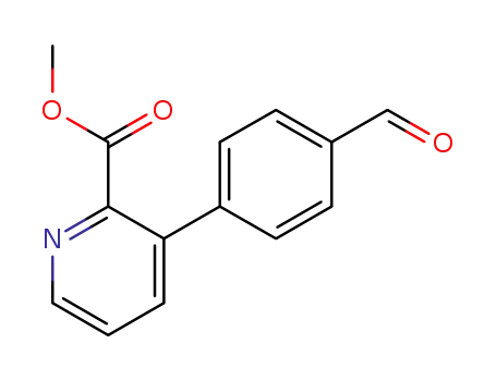 2-Pyridinecarboxylic acid, 3-(4-formylphenyl)-, methyl ester