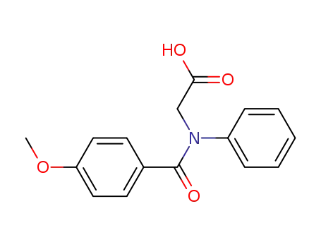 N-(p-methoxybenzoyl)-N-(phenyl)glycine