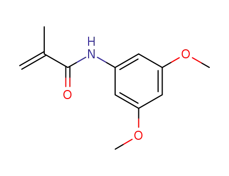 Molecular Structure of 134354-28-2 (N-(3,5-dimethoxyphenyl)-2-methylacrylamide)