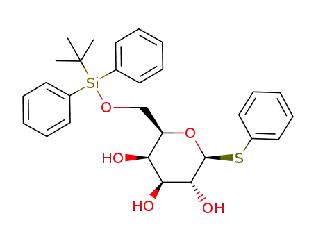 phenyl 6-O-(tert-butyl(diphenyl)silyl)-1-thio-β-D-galactopyranoside