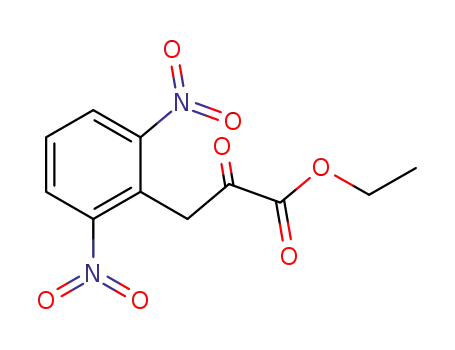 Molecular Structure of 851786-38-4 (ethyl 3-(2,6-dinitrophenyl)pyruvate)