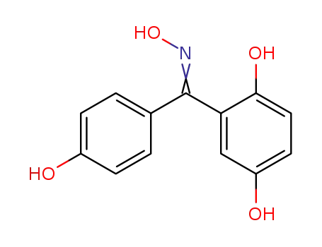 Methanone, (2,5-dihydroxyphenyl)(4-hydroxyphenyl)-, oxime