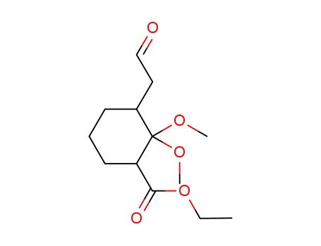 2,2-dimethoxy-3-(2-oxoethyl)cyclohexanecarboxylic acid ethyl ester