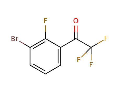 1-(3-bromo-2-fluorophenyl)-2,2,2-trifluoroethanone