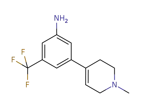 Benzenamine,
3-(1,2,3,6-tetrahydro-1-methyl-4-pyridinyl)-5-(trifluoromethyl)-