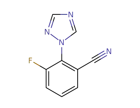 Benzonitrile, 3-fluoro-2-(1H-1,2,4-triazol-1-yl)-