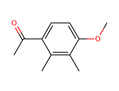 Molecular Structure of 41068-27-3 (1-(4-METHOXY-2,3-DIMETHYLPHENYL)ETHANONE)