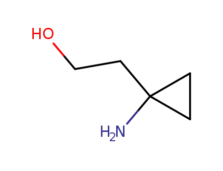 Molecular Structure of 794469-78-6 (Cyclopropaneethanol,1-amino-(9CI))
