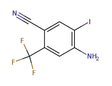 4-amino-5-iodo-2-(trifluoromethyl)benzonitrile
