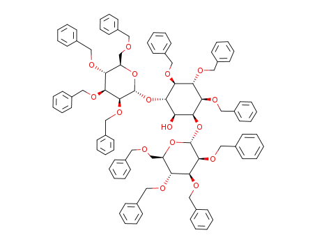 (2,3,4,6-tetra-O-benzyl-α-D-mannopyranosyl)-(1->6)-2-O-(2,3,4,6-tetra-O-benzyl-α-D-mannopyranosyl)-3,4,5-tri-O-benzyl-D-myo-inositol