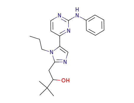 1H-Imidazole-2-ethanol,
a-(1,1-dimethylethyl)-5-[2-(phenylamino)-4-pyrimidinyl]-1-propyl-