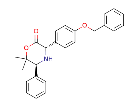 (3S,5S)-3-(4-benzyloxyphenyl)-6,6-dimethyl-5-phenylmorpholin-2-one