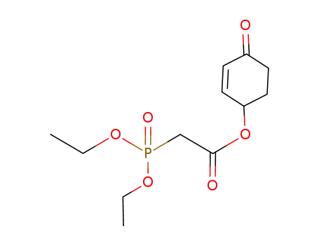 diethylphosphorylacetic acid 4-oxocyclohex-2-enyl ester