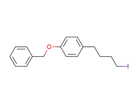 1-(benzyloxy)-4-(4-iodobutyl)benzene
