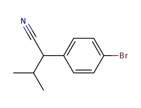 2-(4-BroMo-phenyl)-3-Methyl-butyronitrile manufacture
