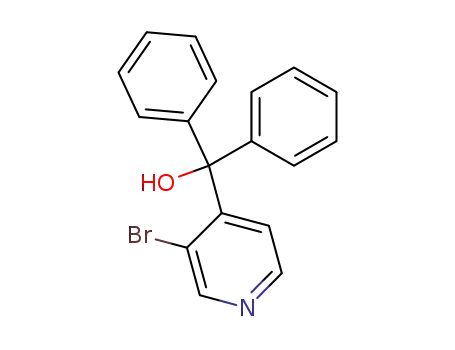 3-bromo-α,α-diphenyl-4-pyridinemethanol