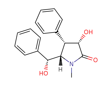 (3S,4S,5S)-3-hydroxy-5-((R)-hydroxy(phenyl)methyl)-1-methyl-4-phenylpyrrolidin-2-one