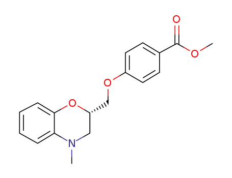 Benzoic acid,
4-[[(2S)-3,4-dihydro-4-methyl-2H-1,4-benzoxazin-2-yl]methoxy]-, methyl
ester