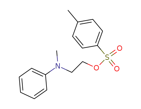 Molecular Structure of 84877-52-1 (Ethanol, 2-(methylphenylamino)-, 4-methylbenzenesulfonate (ester))