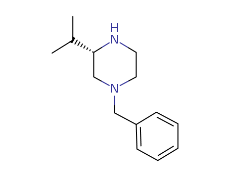Piperazine,3-(1-methylethyl)-1-(phenylmethyl)-, (3S)-