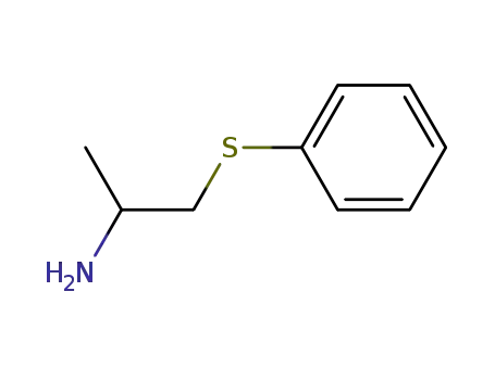 Molecular Structure of 2014-77-9 (1-(phenylthio)-2-aminopropane)