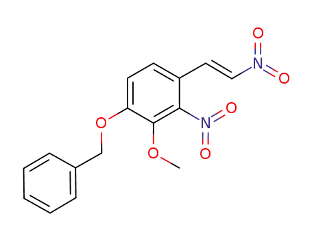 4-benzyloxy-3-methoxy-2,β-dinitrostyrene