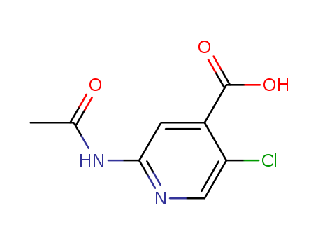 5-Chloro-2-acetamidopyridine-4-carboxylic acid