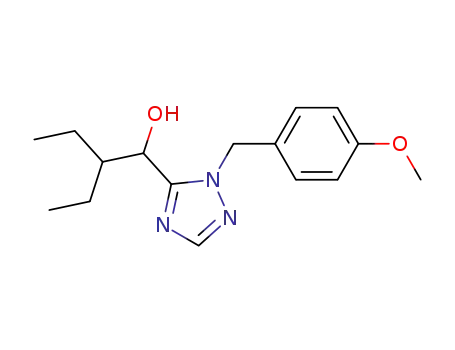 2-ethyl-1-[1-(4-methoxybenzyl)-1H-1,2,4-triazol-5-yl]butan-1-ol