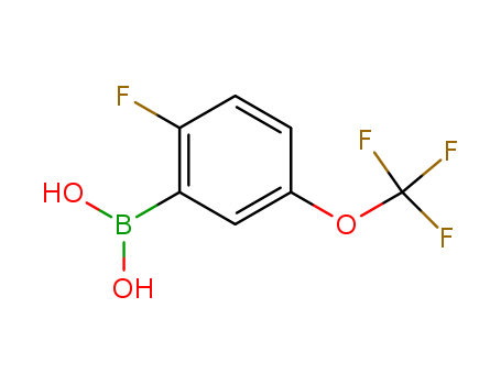 2-Fluoro-5-(trifluoroMethoxy)benzeneboronic acid, 97%