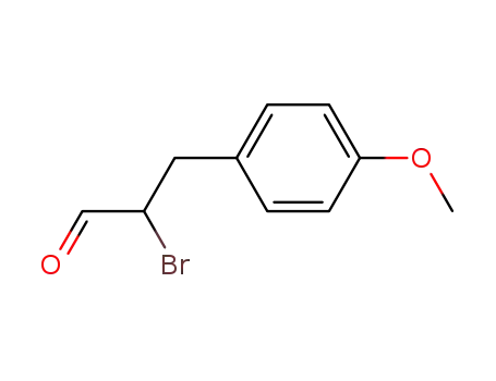 2-bromo-3-(4-methoxyphenyl)propanal