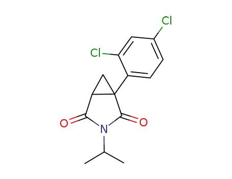 3-Azabicyclo[3.1.0]hexane-2,4-dione,
1-(2,4-dichlorophenyl)-3-(1-methylethyl)-