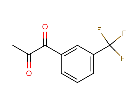 Molecular Structure of 10557-15-0 (1-[3-(Trifluoromethyl)phenyl]propane-1,2-dione)