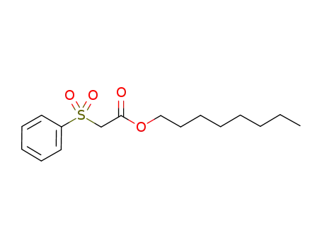 octyl 2-(phenylsulfonyl)acetate