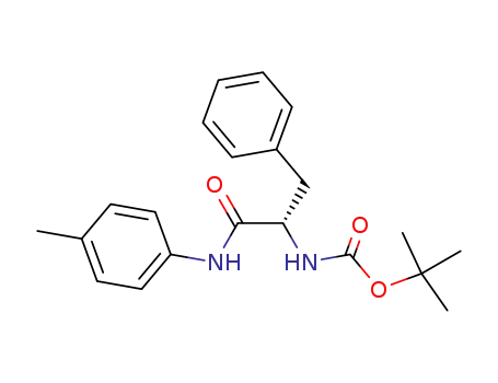 1,1-Dimethylethyl N-[(1S)-2-[(4-methylphenyl)amino]-2-oxo-1-(phenylmethyl)ethyl]carbamate