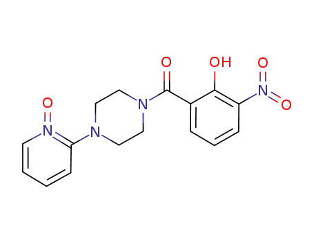 Molecular Structure of 473733-98-1 (Piperazine, 1-(2-hydroxy-3-nitrobenzoyl)-4-(1-oxido-2-pyridinyl)-)