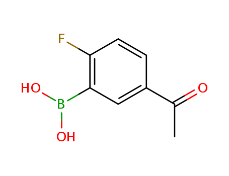 2-Fluoro-5-acetylphenylboronic acid
