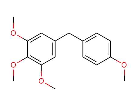 Benzene, 1,2,3-trimethoxy-5-[(4-methoxyphenyl)methyl]-