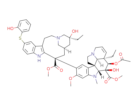 12'-(2-hydroxyphenylsulfanyl)vinblastine